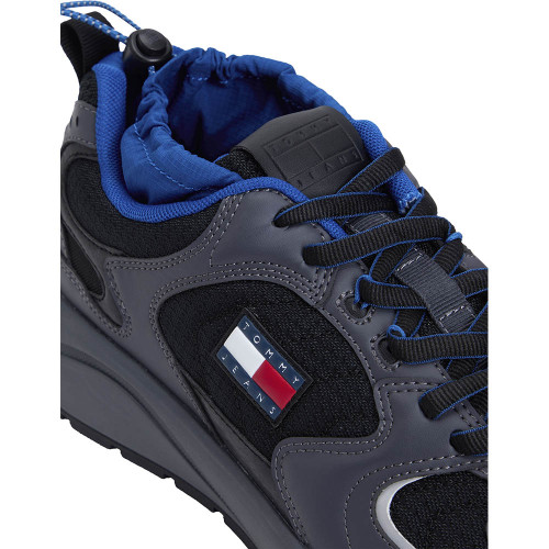 Tommy Hilfiger Mixed Texture Toggle Cord Trainers